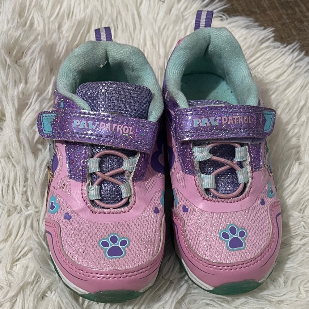 Paw Patrol Pink and Purple Kids Sneakers